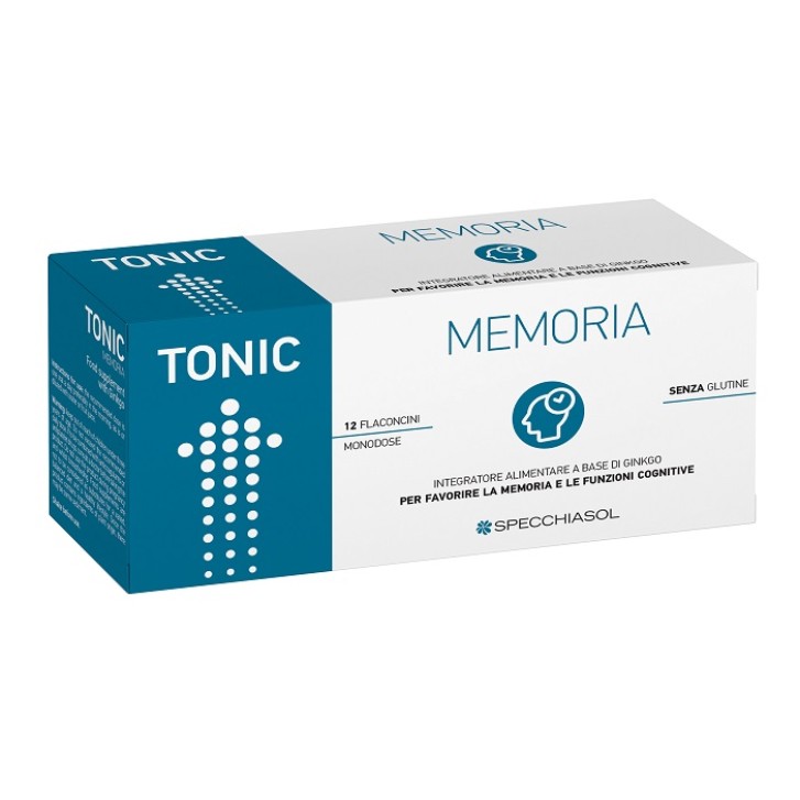 Specchiasol Tonic Memoria 12 Flaconcini 10 ml - Integratore Alimentare