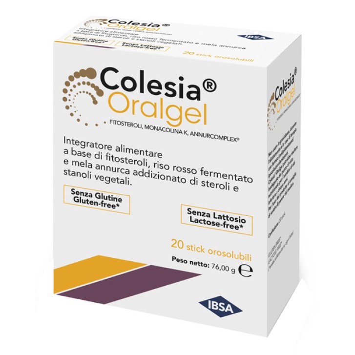 Colesia Oralgel 20 Bustine - Integratore per il Colesterolo