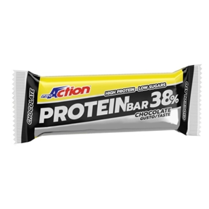 ProAction Protein Barretta Cioccolato 38% 80 grammi