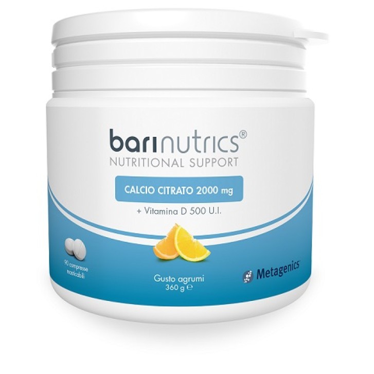 Barinutrics Gusto Limone 90 Compresse - Integratore Calcio