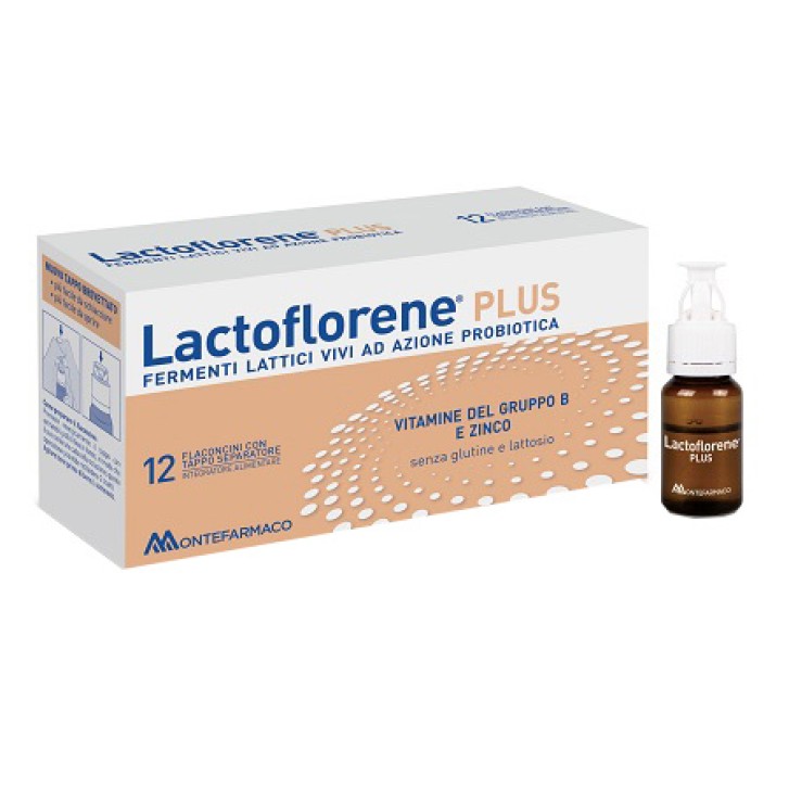 Lactoflorene Plus 12 Flaconcini - Integratore Fermenti Lattici