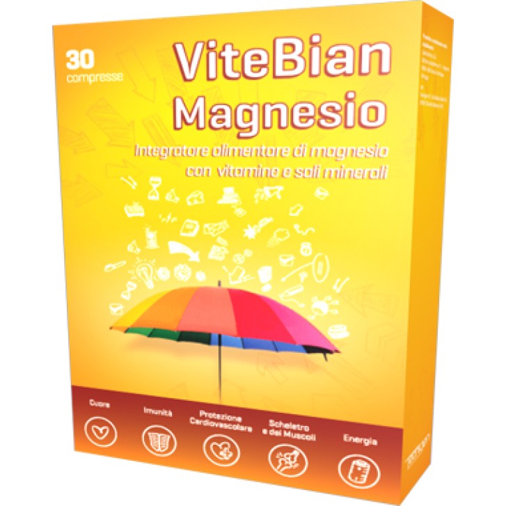 Vitebian Magnesio 30 Compresse - Integratore Alimentare