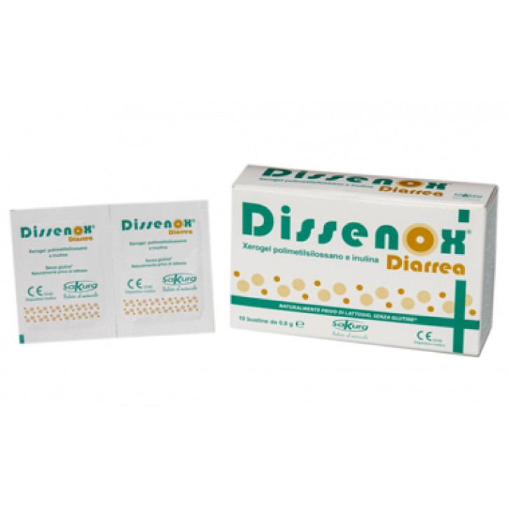 Dissenox Diarrea 10 Bustine - Integratore Antidiarroico