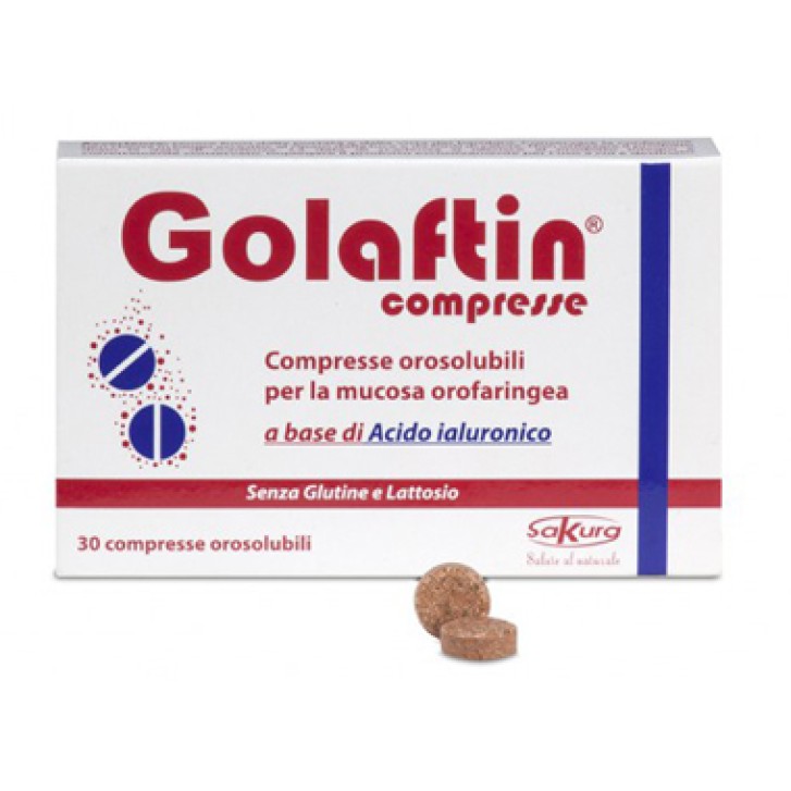 Golaftin 30 Compresse Orosolubili Emollienti e Protettive Gola Irritata