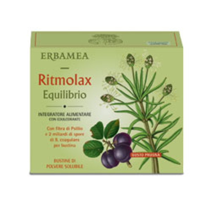 Erbamea Ritmolax Equilibrio 20 Bustine - Integratore Alimentare
