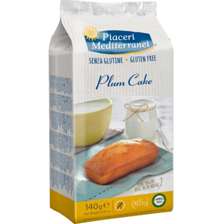 Piaceri Mediterranei Plum Cake Senza Glutine 4 x 35 grammi