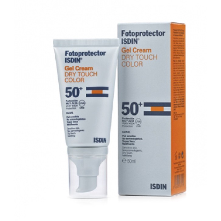Isdin Fotoprotector Dry Touch Color SPF 50+ Crema Solare 50 ml