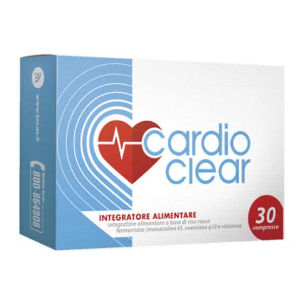 Cardioclear 30 Compresse - Integratore per il Colesterolo