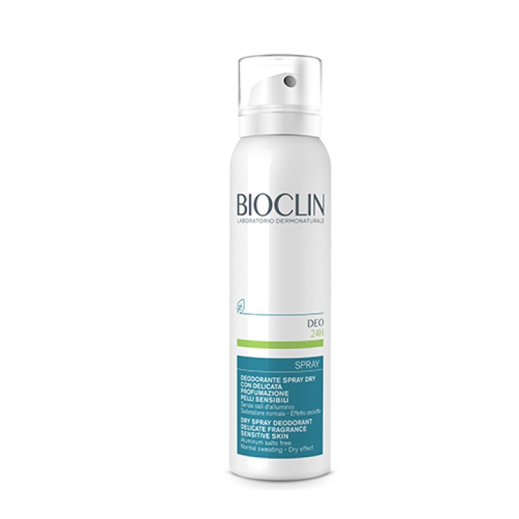 Bioclin Deo Spray Dry 24h con Profumazione Delicata 150 ml