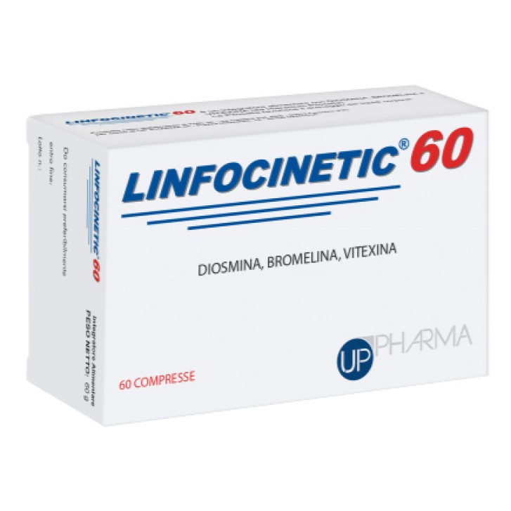 Linfocinetic 60 Compresse - Integratore Microcircolo e Drenaggio dei Liquidi