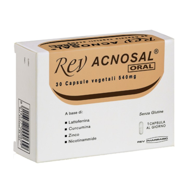 Rev Acnosal Oral 30 Capsule - Integratore Alimentare