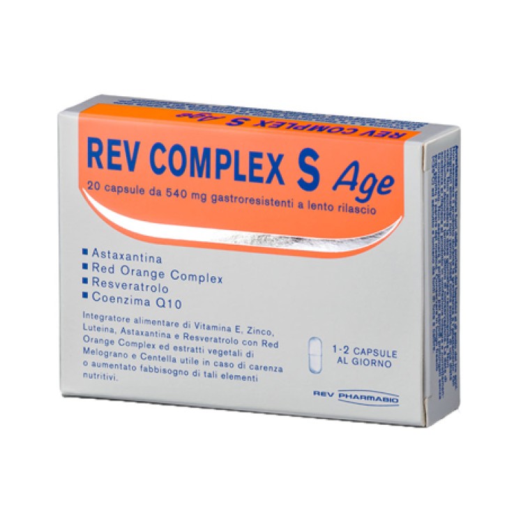 Rev Complex S Age 20 Capsule - Integratore Alimentare