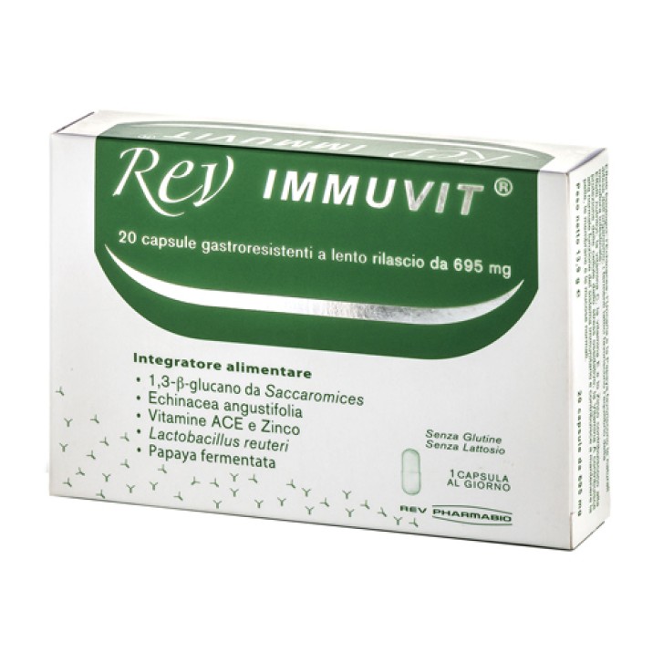 Rev Immuvit 20 Compresse - Integratore Difese Immunitarie
