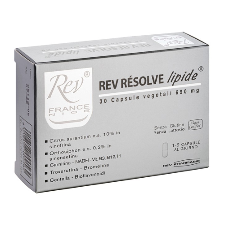 REV Resolve Lipide 30 Capsule - Integratore Alimentare