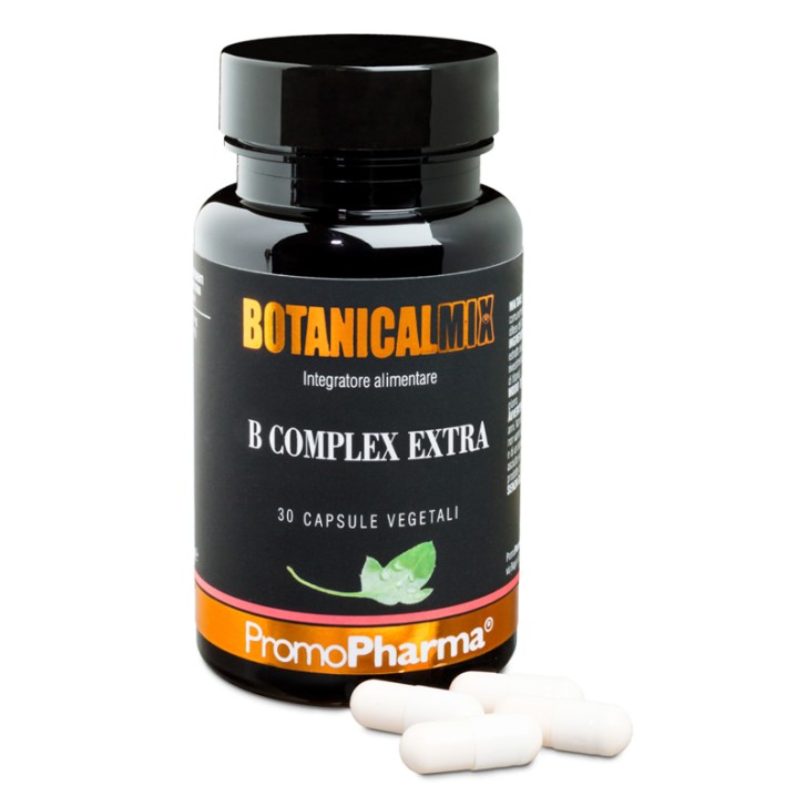 Botanical Mix B-Complex Extra 30 Capsule PromoPharma - Integratore Stanchezza e Affaticamento