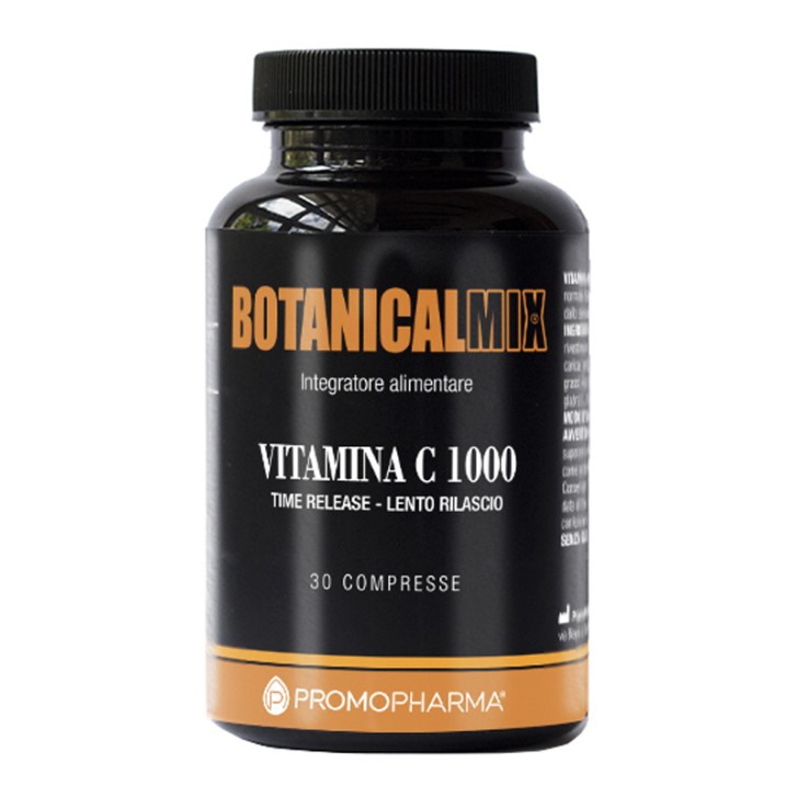 Botanical Mix Vitamina C 1000 30 Compresse PromoPharma - Integratore Difese Immunitarie