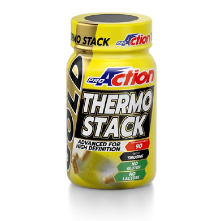 ProAction Thermo Stack 90 Compresse - Integratore Stimolante del Metabolismo