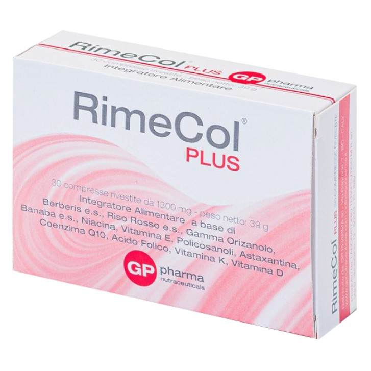 Rimecol Plus 30 Compresse - Integratore per il Colesterolo