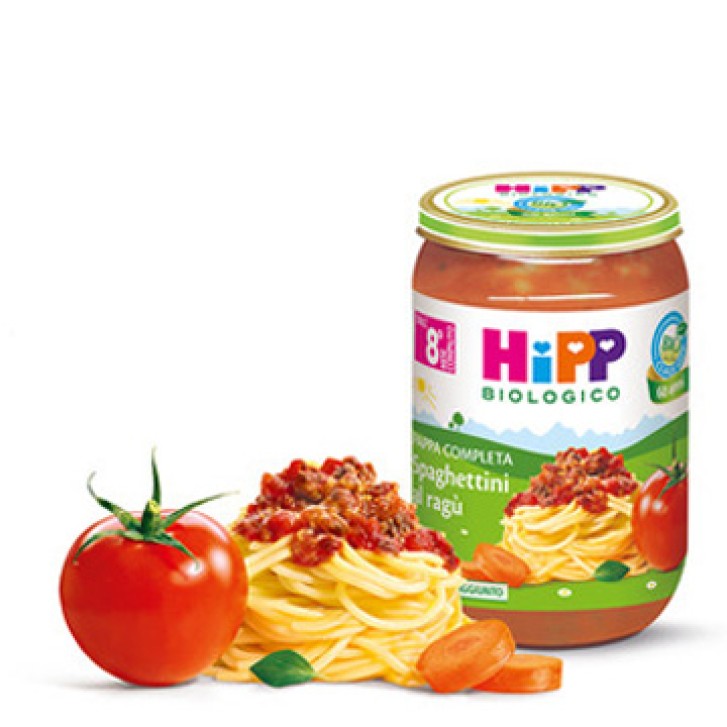 Hipp Bio Pappa Pronta Spaghettini al Ragu' 220 grammi