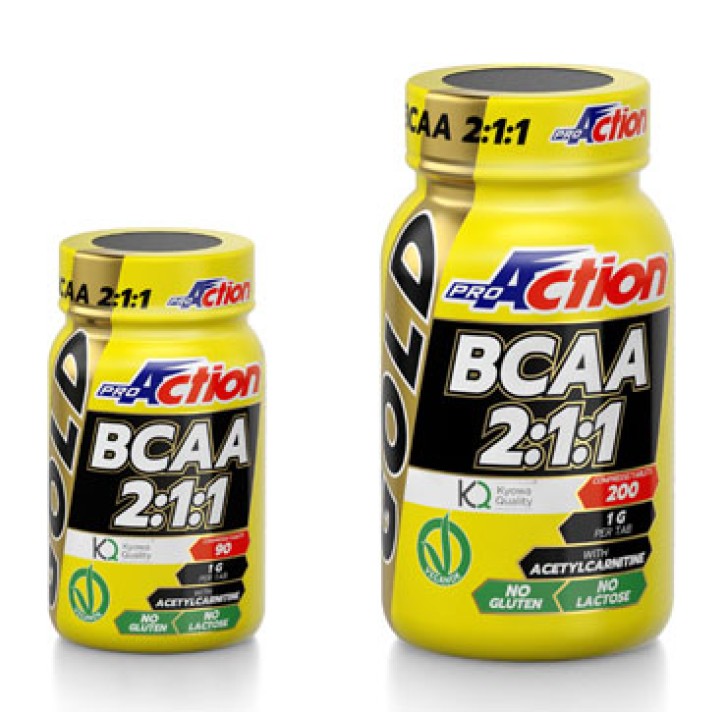 ProAction BCAA Gold 90 Compresse - Integratore Alimentare