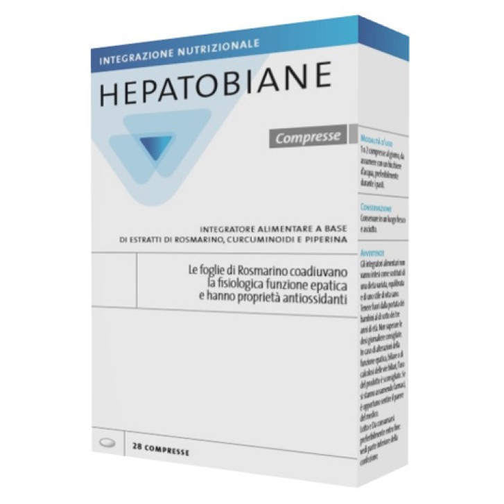 Hepatobiane 28 Compresse - Integratore Alimentare