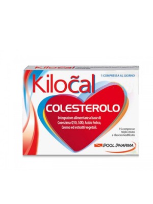 Kilocal Colesterolo 15 Compresse - Integratore Controllo del Colesterolo