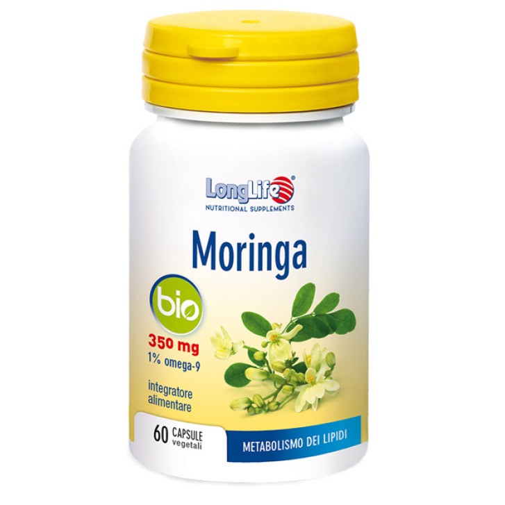Longlife Moringa Bio 60 Capsule - Integratore Metabolismo