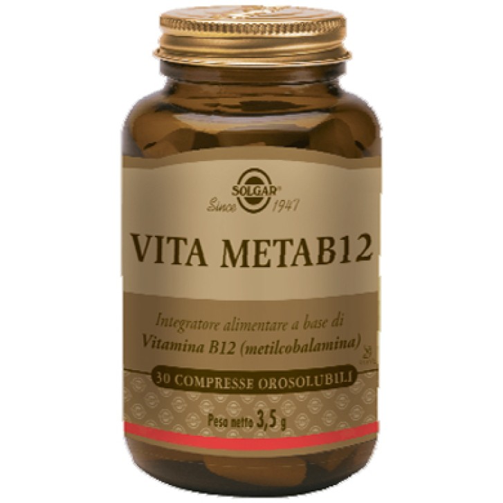 Solgar Vita Meta B12 30 Compresse - Integratore Vitaminico