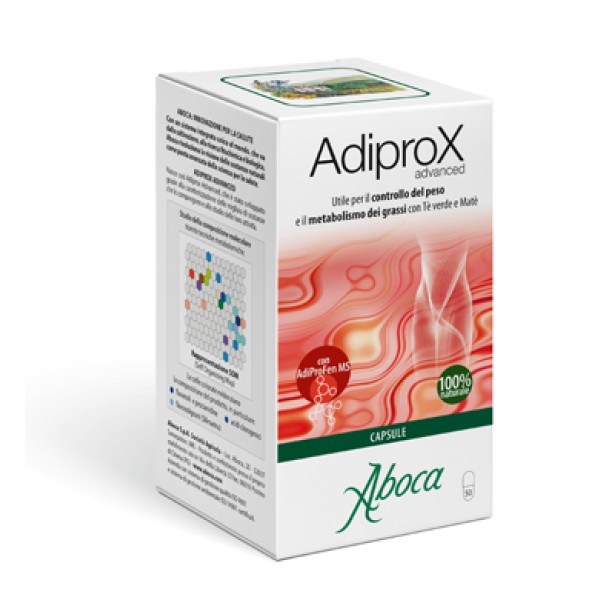 Aboca Adiprox Advanced 50 Capsule - Integratore Metabolismo dei Grassi