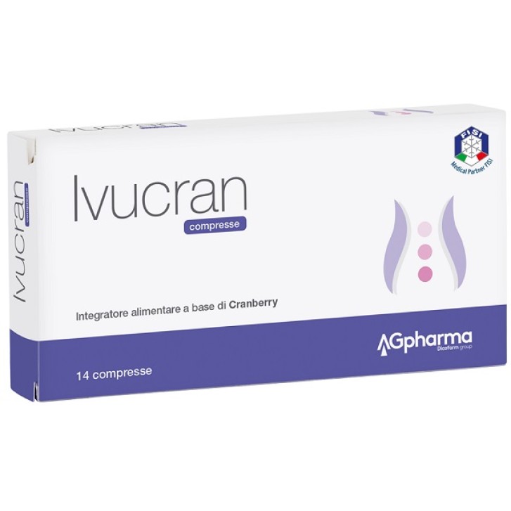 Ivucran 14 Compresse - Integratore Benessere Vie Urinarie