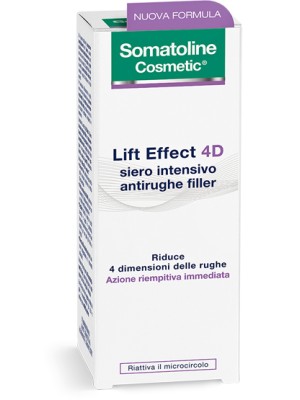 Somatoline Cosmetic Lift Effect 4D Siero Intensivo Antirughe Filler 30 ml