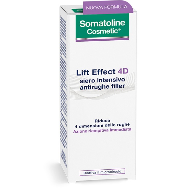 Somatoline Cosmetic Lift Effect 4D Siero Intensivo Antirughe Filler 30 ml
