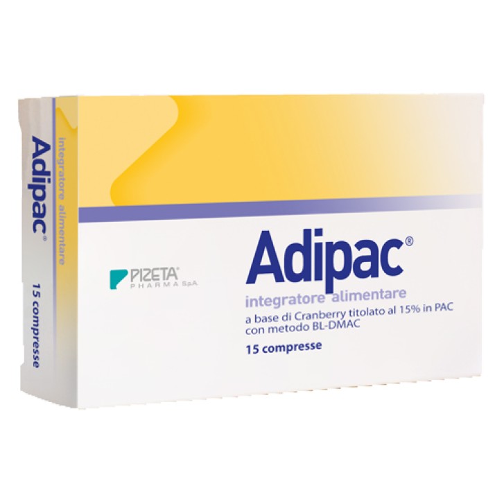 Adipac 15 Compresse - Integratore Drenante