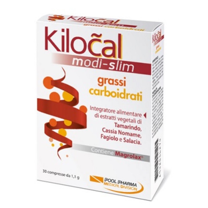 Kilocal Modi-Slim Grassi Carboidrati 30 Compresse - Integratore Dimagrante