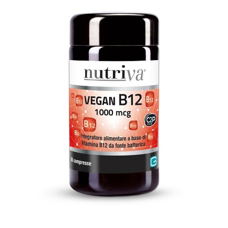 Nutriva Vegan B12 60 Compresse - Integratore Vitamina B