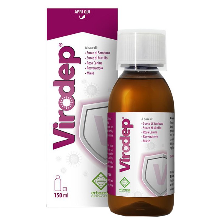 Virodep Sciroppo 150 ml - Integratore Benessere Vie Respiratorie