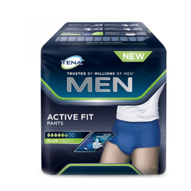 Tena Men Pants Active Fit Taglia L/XL 8 Pezzi