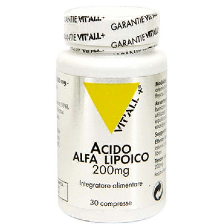 Acido Alfa Lipoico 30 Compresse - Integratore Alimentare