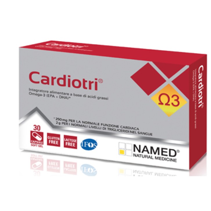 Named Cardiotri 30 Compresse Softgel - Integratore Trigliceridi e Colesterolo