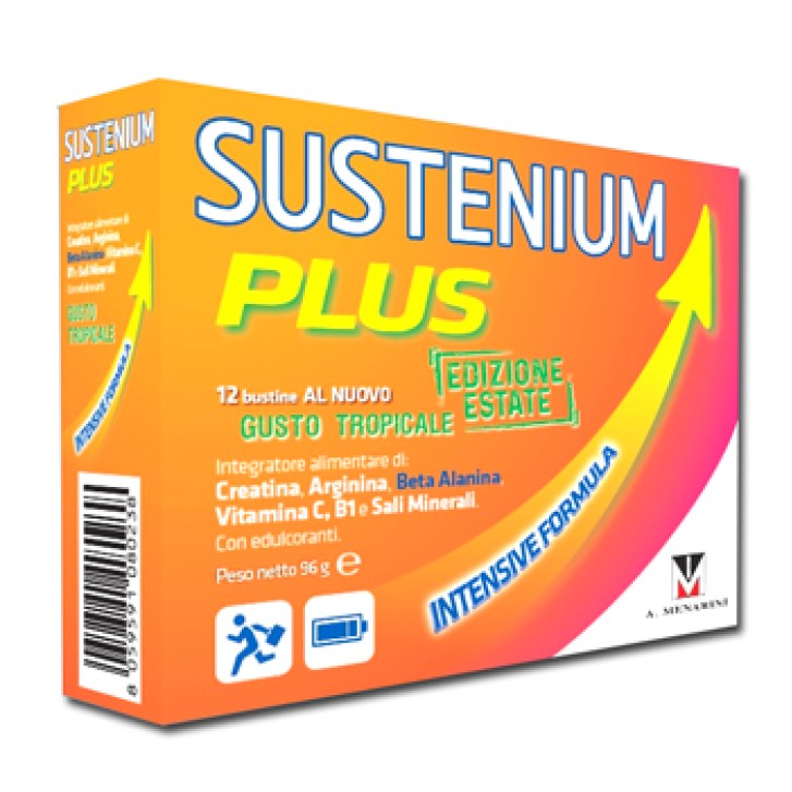 Sustenium Plus Edizione Estate Gusto Tropicale 12 Bustine - Integratore Alimentare