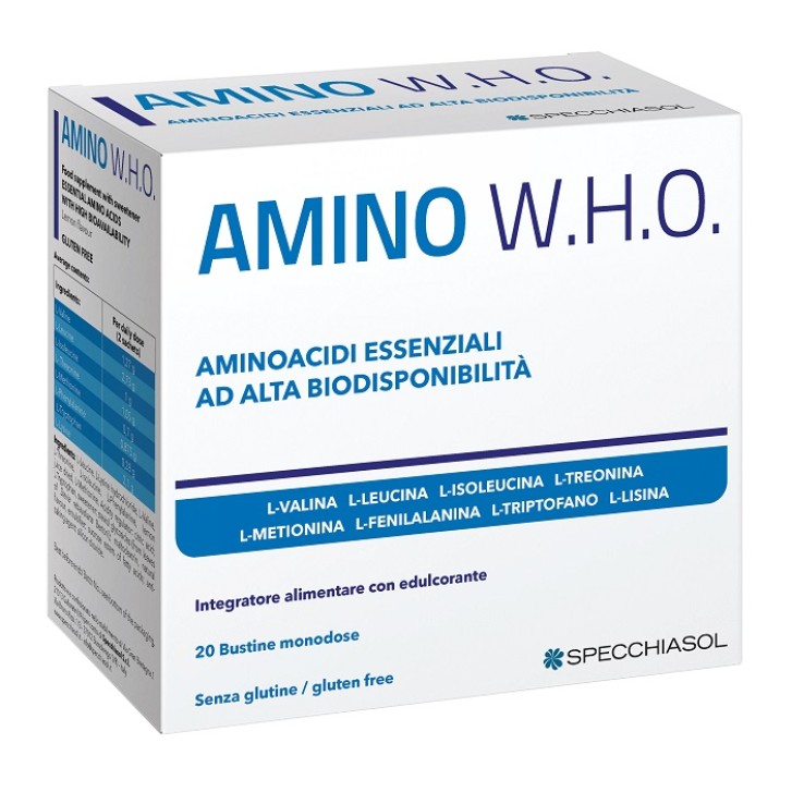 Specchiasol Amino WHO 20 Bustine - Integratore Alimentare