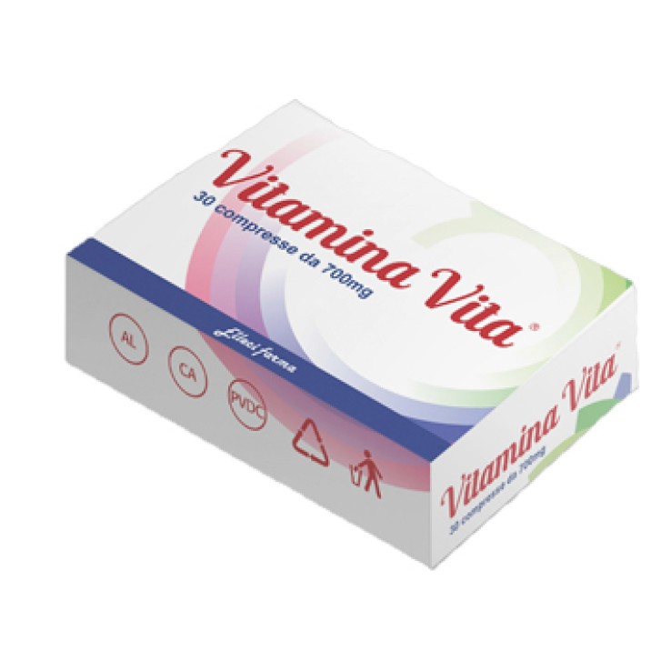 Vitamina Vita 30 Compresse - Integratore Multivitaminico e Multiminerale