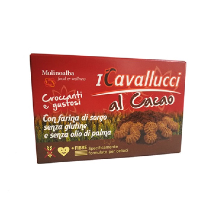 Molinoalba Biscotti Cavallucci Cacao 30 grammi