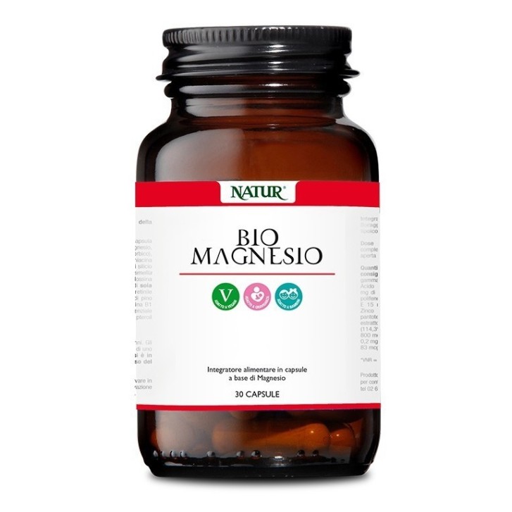 Natur Bio Magnesio 60 Capsule - Integratore Alimentare