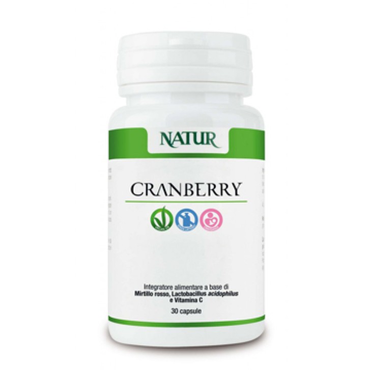 Natur Cranberry 30 Capsule - Integratore Alimentare