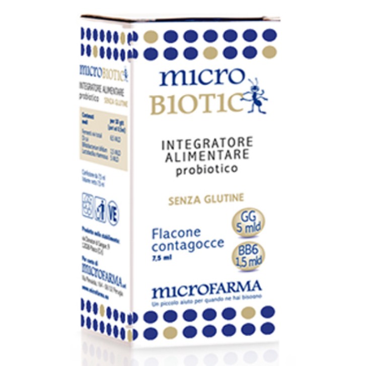 Microbiotic 7,5 ml - Integratore Alimentare