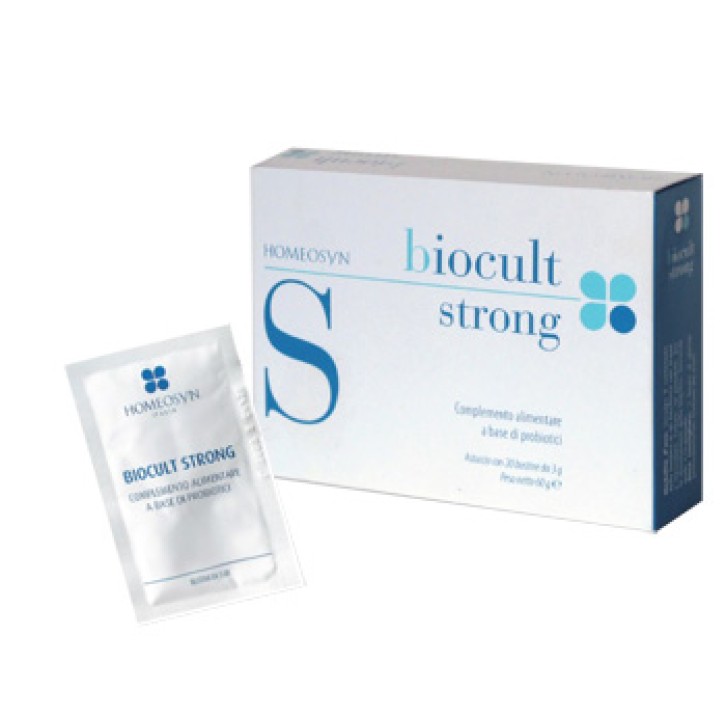 Biocult Strong 20 Bustine - Integratore Alimentare