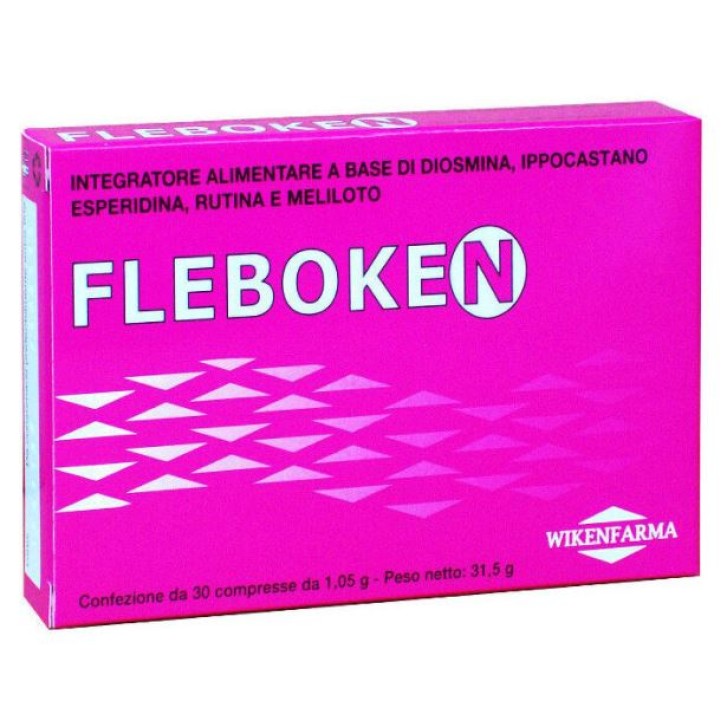 Fleboken 30 Compresse - Integratore Alimentare