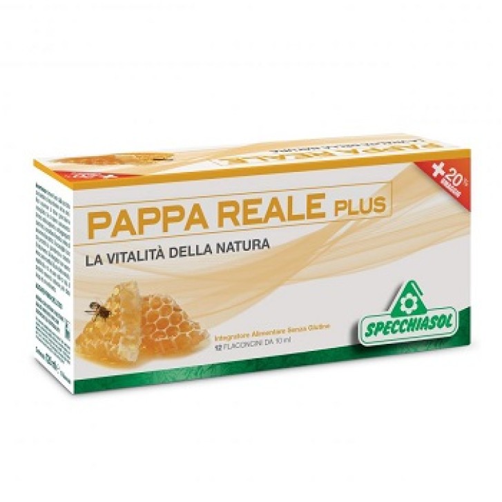 Specchiasol Pappa Reale 12 Flaconcini 10 ml - Integratore Alimentare