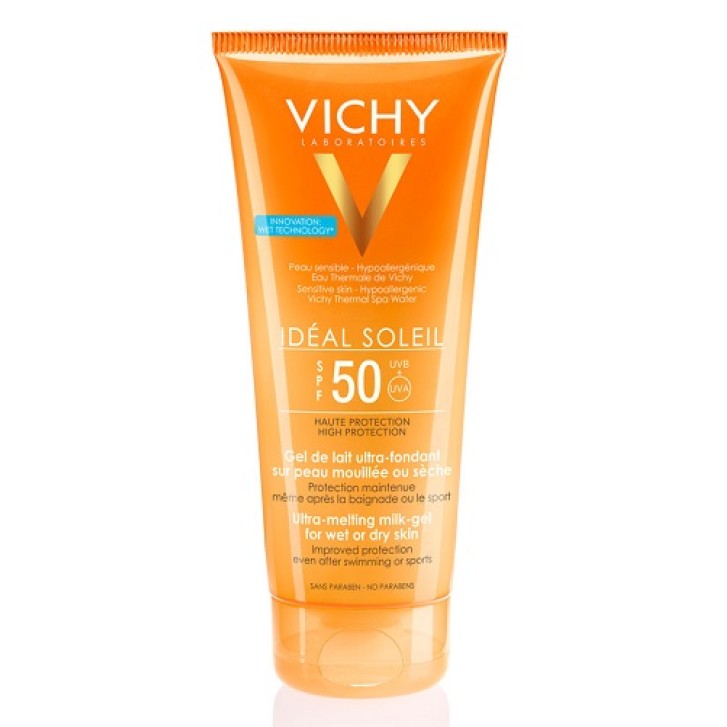 Vichy Ideal Soleil Solare Gel Latte Ultra-Fondente SPF 50+ 200 ml